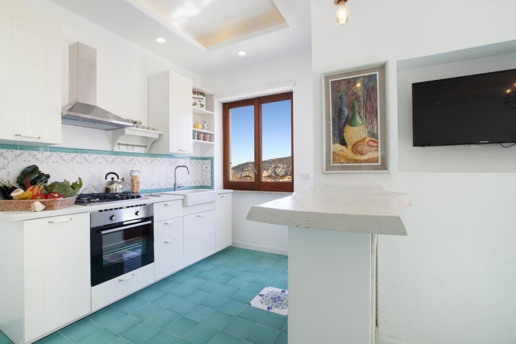 דירות סורנטו Super Attico Vista Mare Con Piscina מראה חיצוני תמונה